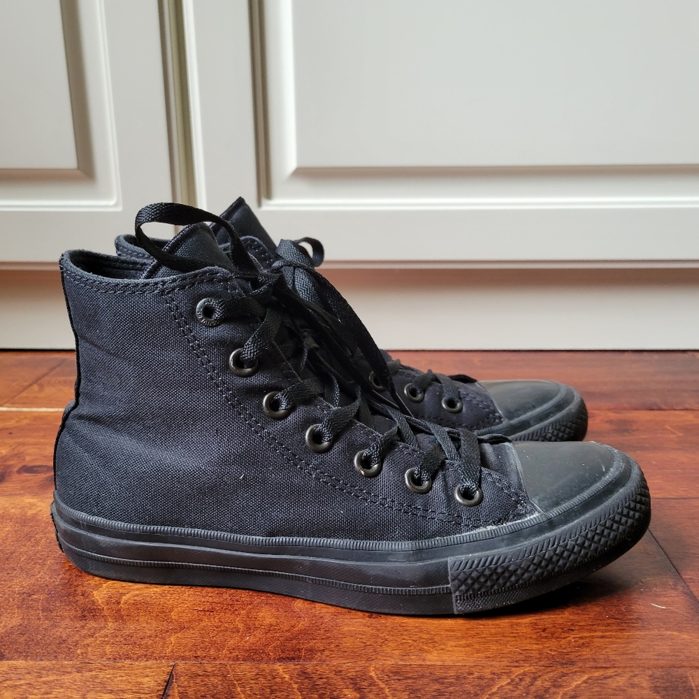 Converse All Star Chuck Taylor High Tops Black Monochrome